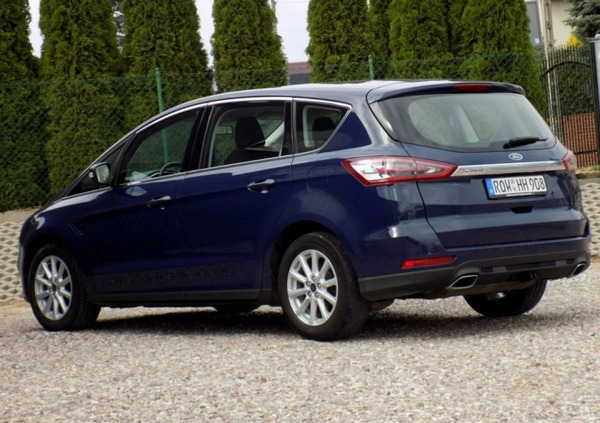 Ford S-Max cena 62999 przebieg: 216000, rok produkcji 2017 z Zielona Góra małe 667